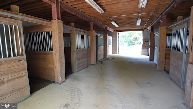 view of stable