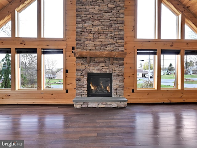 1918 Friedensburg Rd, Reading, PA 19606 - unfurnished living room with a wealth of natural light and hardwood / wood-style flooring