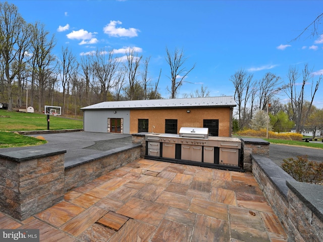 1918 Friedensburg Rd, Reading, PA 19606 - rear view of house with a patio area and area for grilling
