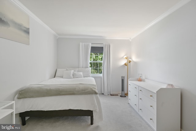 9060 Moonshine Holw Unit G, Laurel, MD 20723 - bedroom featuring crown molding and light colored carpet