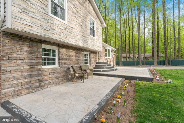view of patio