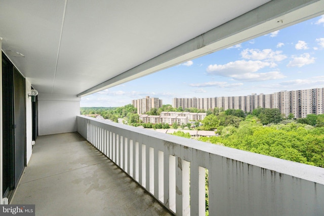 6101 Edsall Rd Unit 1408, Alexandria, VA 22304 - balcony featuring a city view
