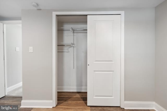 view of closet