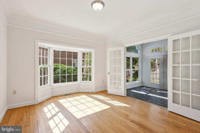 9313 Braymore Cir, Fairfax Station, VA 22039 - view of unfurnished sunroom