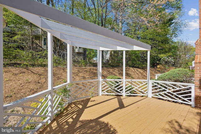 9313 Braymore Cir, Fairfax Station, VA 22039 - view of patio with a deck