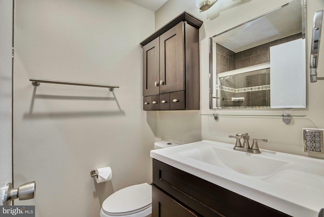 1273 Delaware Ave SW Unit 66, Washington, DC 20024 - full bath featuring toilet, vanity, and tiled shower