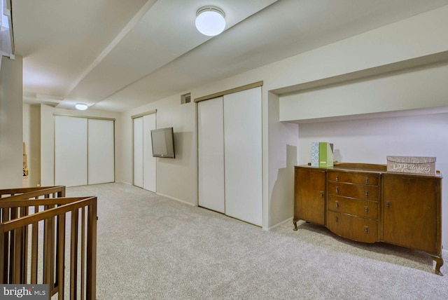 1273 Delaware Ave SW Unit 66, Washington, DC 20024 - finished below grade area featuring carpet floors and baseboards