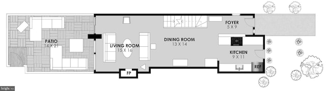 1273 Delaware Ave SW Unit 66, Washington, DC 20024 - property floor plan