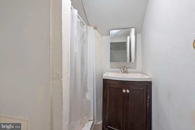 7020 Parsons Ln, Port Norris, NJ 08349 - full bath with vanity and a shower with curtain