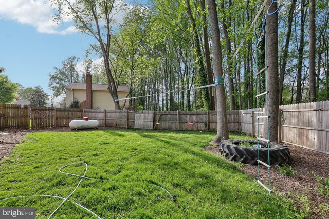 7303 Westwind Ct, Bowie, MD 20715 - view of yard featuring a fenced backyard