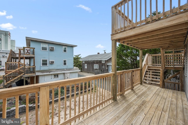 10 34th St, Ocean City, MD 21842 - deck featuring stairway