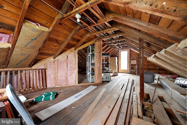 10 34th St, Ocean City, MD 21842 - view of unfinished attic