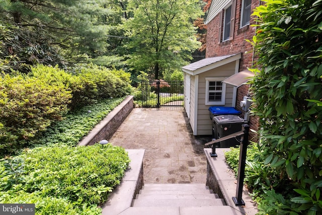552 Brookwood Rd, Wayne, PA 19087 - view of yard featuring stairs and a gate
