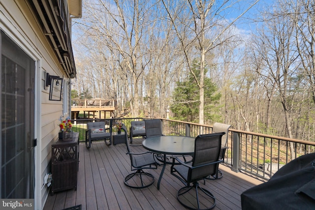 109 Aulee Ct, Winchester, VA 22602 - view of wooden terrace