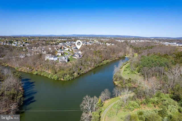 109 Aulee Ct, Winchester, VA 22602 - aerial view featuring a water view