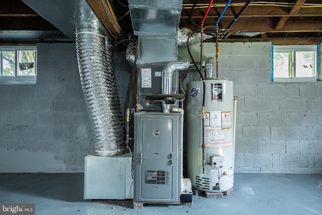 utilities with water heater