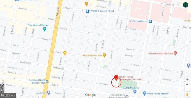506 S 11th St Unit 33, Philadelphia, PA 19147 - map