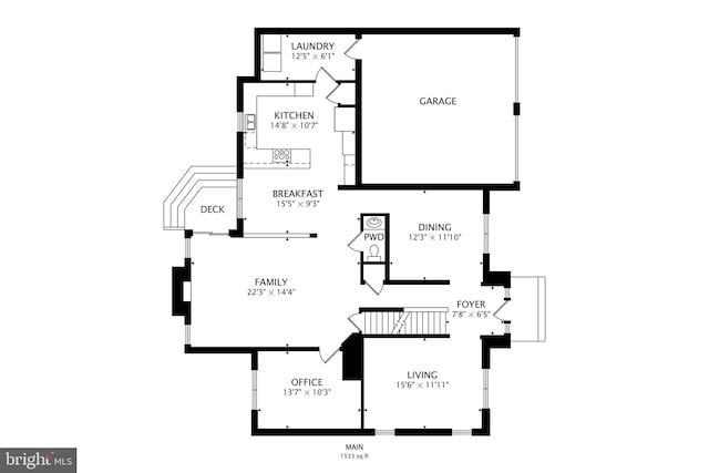 10107 Linford Ter, Lanham, MD 20706 - floor plan