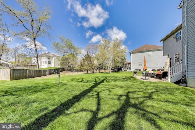 10107 Linford Ter, Lanham, MD 20706 - view of yard with a patio and fence