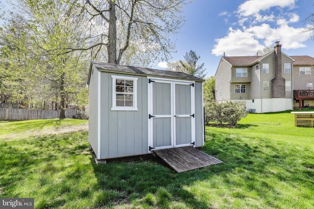 10107 Linford Ter, Lanham, MD 20706 - view of shed featuring fence