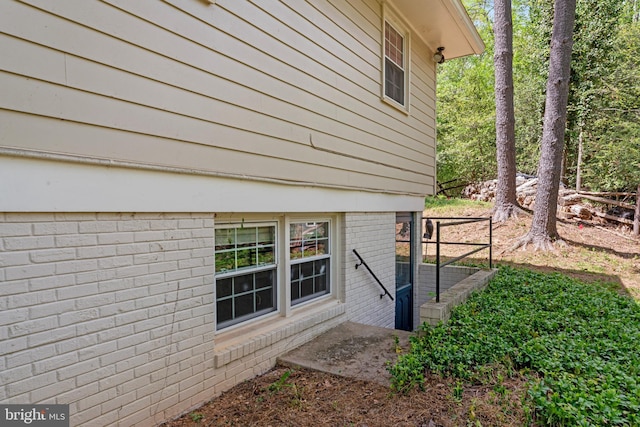 view of property exterior