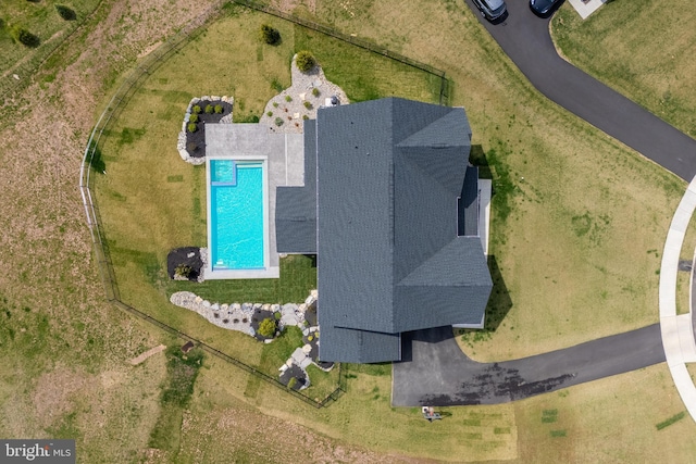 drone / aerial view