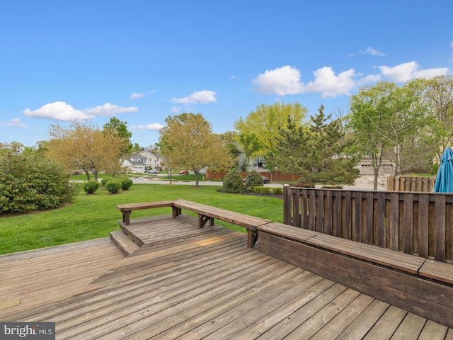 653 Willowby Run, Pasadena, MD 21122 - deck with a lawn