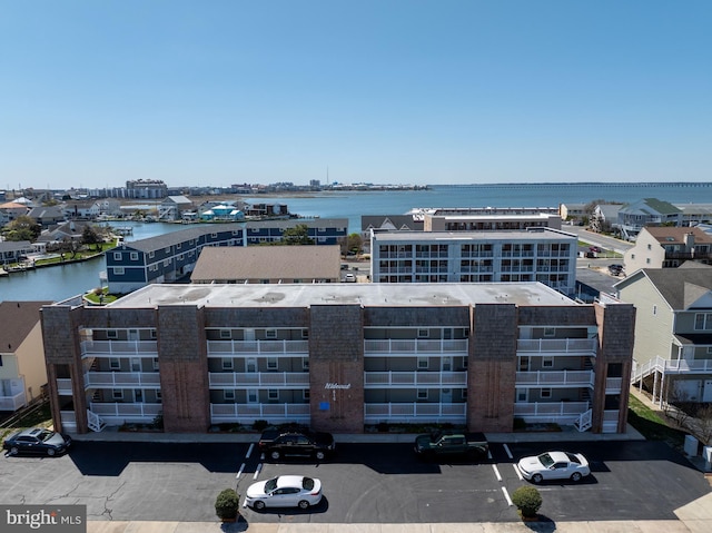 615 Salt Spray Rd Unit 3E, Ocean City, MD 21842 - bird's eye view with a water view