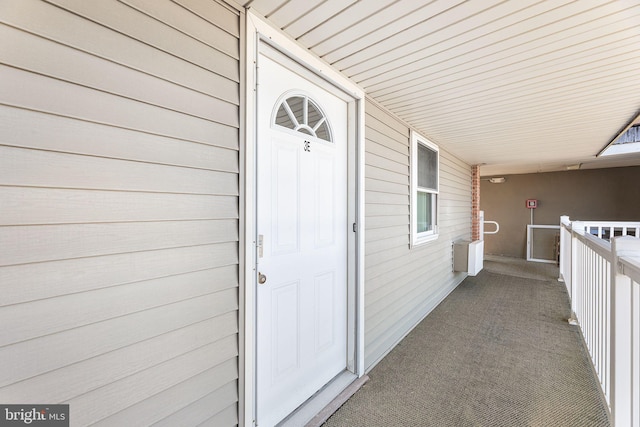 615 Salt Spray Rd Unit 3E, Ocean City, MD 21842 - view of exterior entry with covered porch