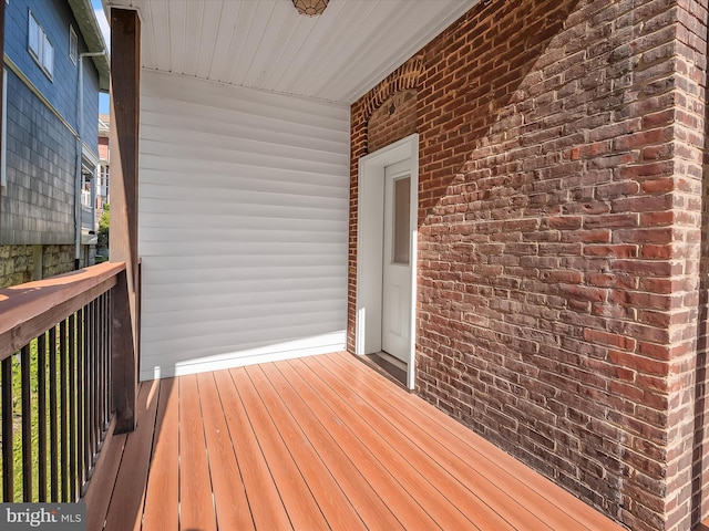 13 N Allegany St, Cumberland, MD 21502 - view of wooden terrace