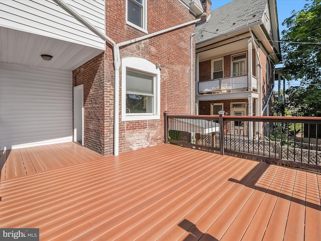 13 N Allegany St, Cumberland, MD 21502 - view of deck
