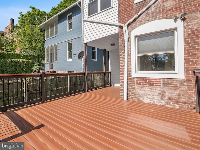 13 N Allegany St, Cumberland, MD 21502 - view of wooden terrace