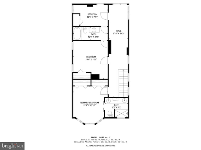 13 N Allegany St, Cumberland, MD 21502 - floor plan / room layout