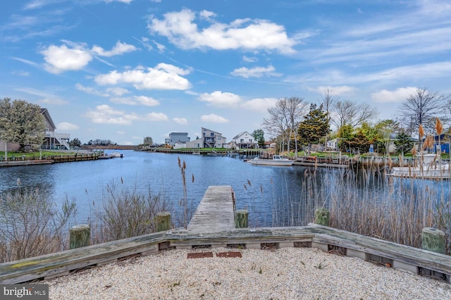 33 W Delaware Dr, Little Egg Harbor Twp, NJ 08087 - dock area with a water view