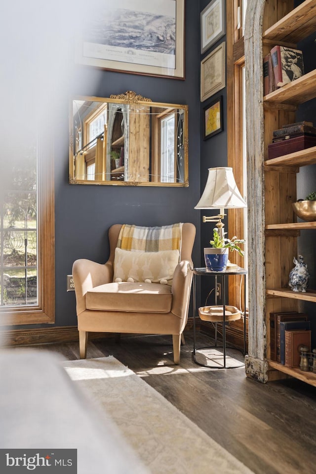 view of sitting room