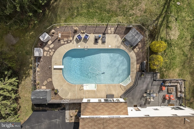 aerial view