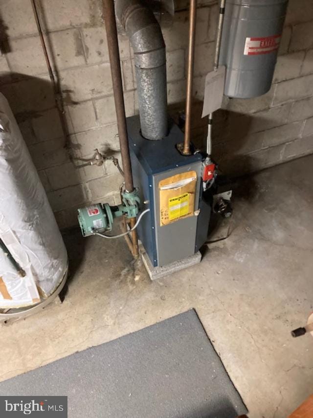 view of utility room