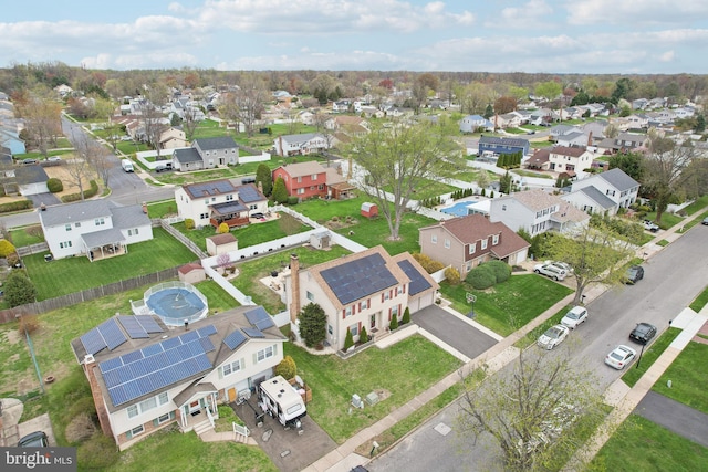 733 Cotswold Rd, Somerdale, NJ 08083 - birds eye view of property with a residential view