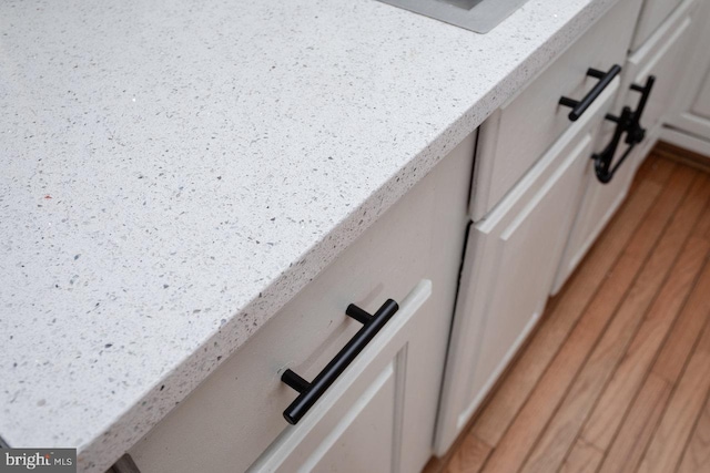 exterior details with light countertops