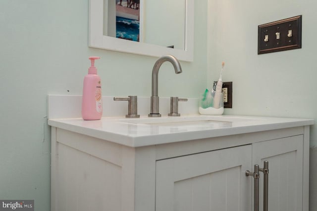 room details featuring vanity