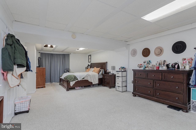 bedroom featuring carpet floors