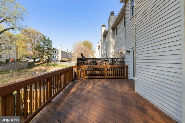 view of deck