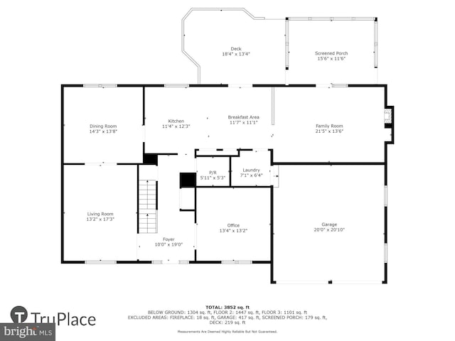 3430 Valewood Dr, Oakton, VA 22124 - view of layout