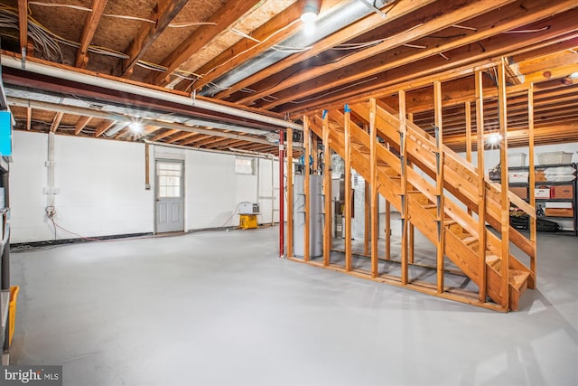 3430 Valewood Dr, Oakton, VA 22124 - basement featuring water heater and concrete block wall