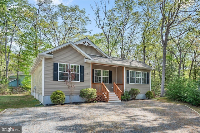 2 Rabbit Run Ln, Ocean Pines, MD 21811 - view of front of home featuring a porch