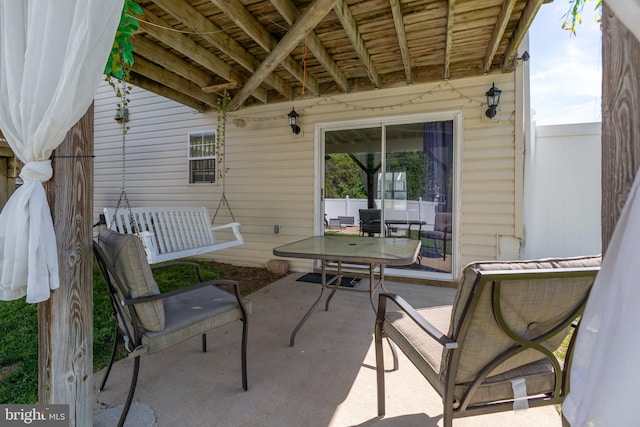 view of patio / terrace