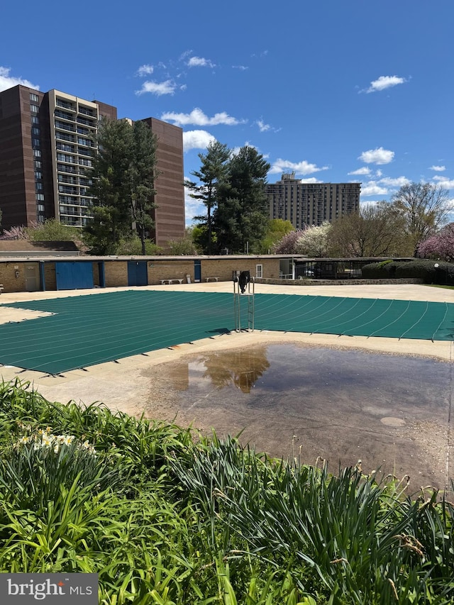7553 Spring Lake Dr Unit 7553-D, Bethesda, MD 20817 - view of pool