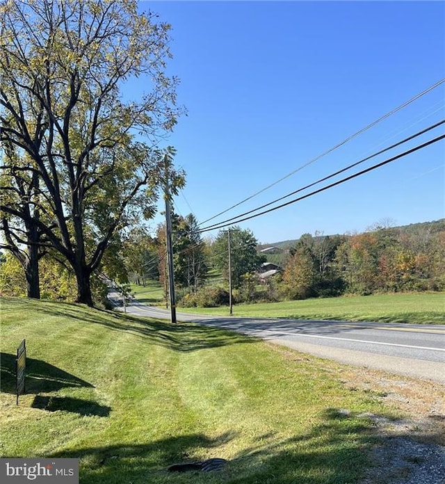 view of asphalt street