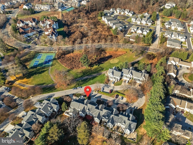 13 Austringer Ct, Baltimore, MD 21208 - aerial view of property's location with nearby suburban area