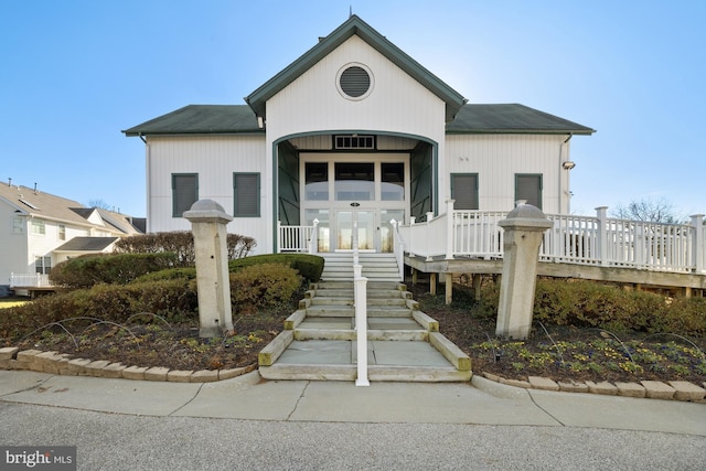 13 Austringer Ct, Baltimore, MD 21208 - view of front of property featuring stairway